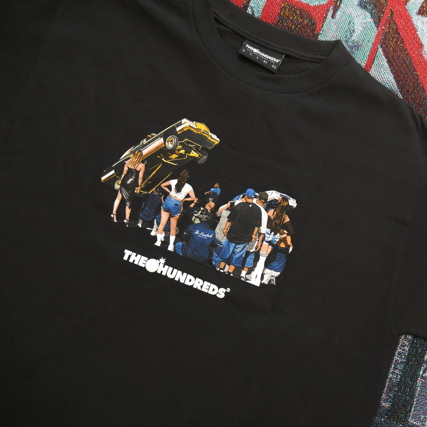 The Hundreds x The Perez Bros Low Rider Tee (Black)