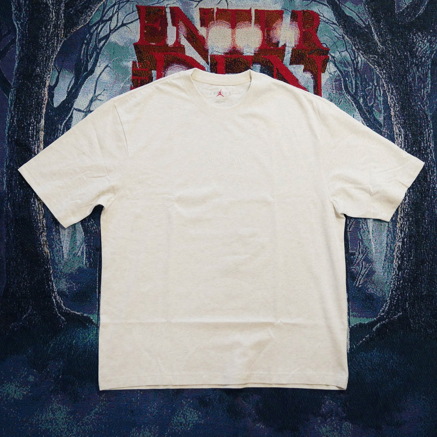 Jordan Wordmark Tee (Gray)