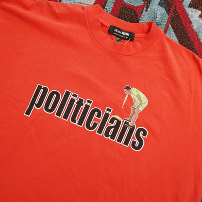 Skim Milk Politicians Tee (Pink)