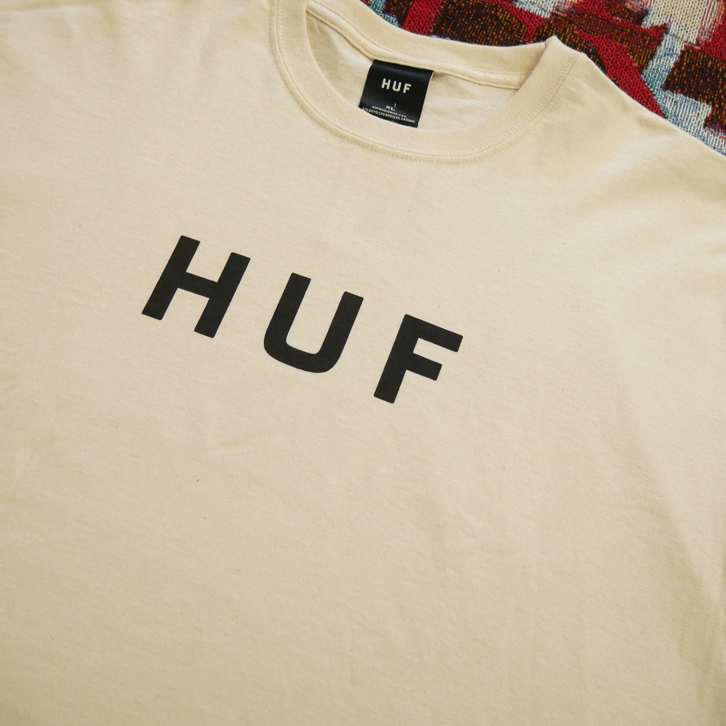 Huf Essentials OG Logo Tee