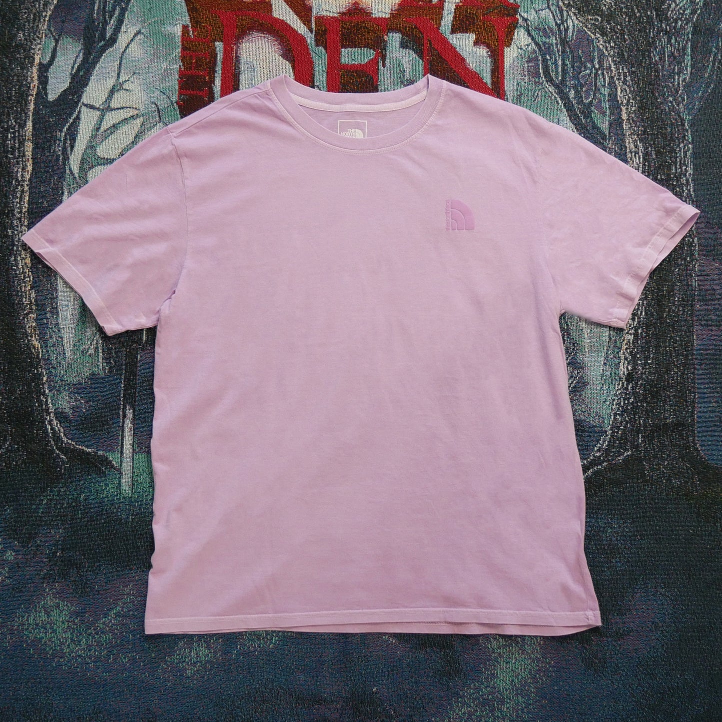 The North Face Short Sleeve Garment Dye Tee (Lupine)