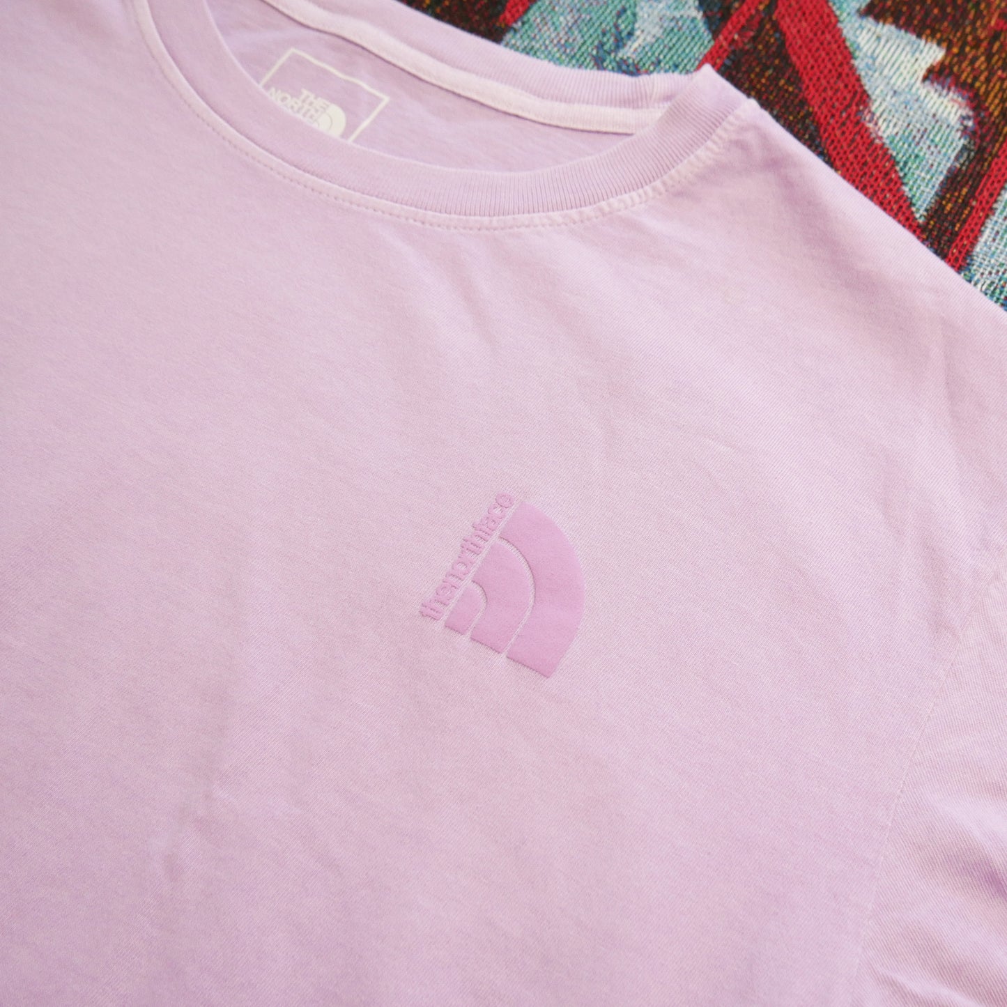 The North Face Short Sleeve Garment Dye Tee (Lupine)