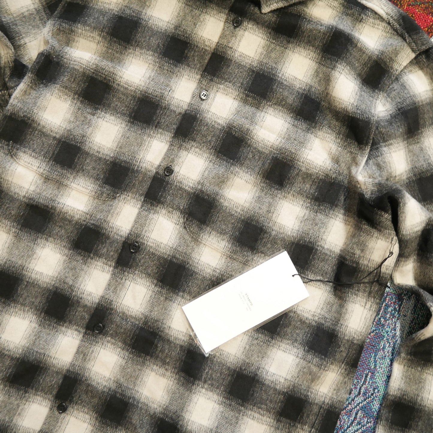 STAMPD LA Essential Plaid Button Down Shirt