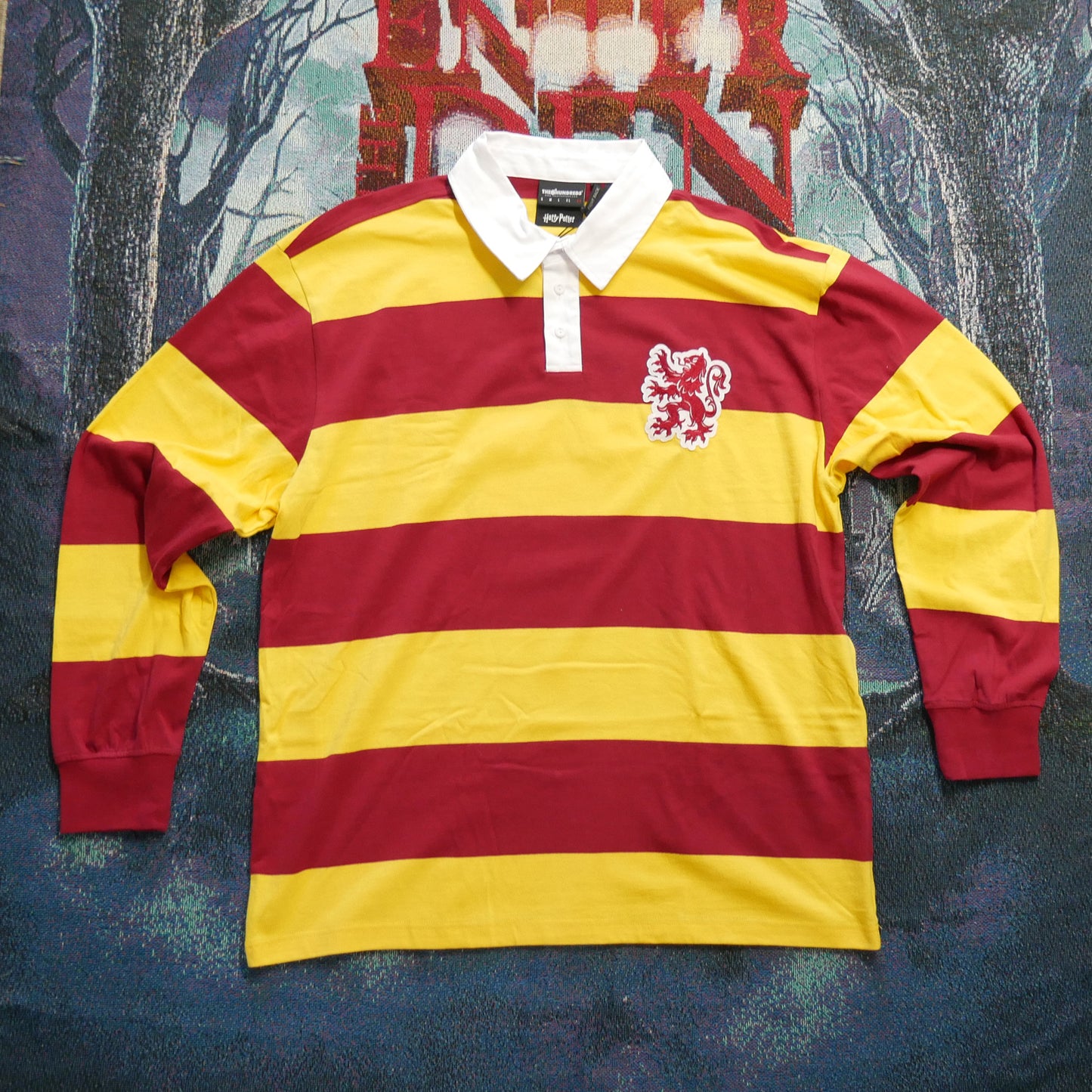 The Hundreds x Harry Potter House Rugby Polo (Gryffindor)