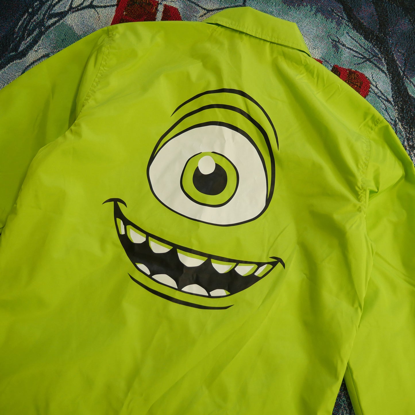 Neff x Disney Monsters Inc. Mike Wazowski Coach Jacket