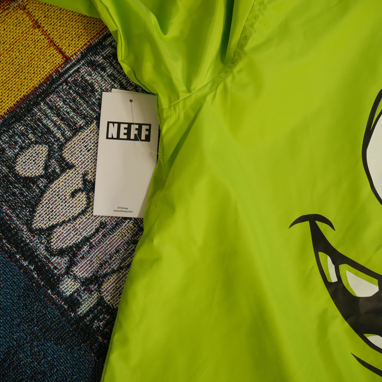 Neff x Disney Monsters Inc. Mike Wazowski Coach Jacket