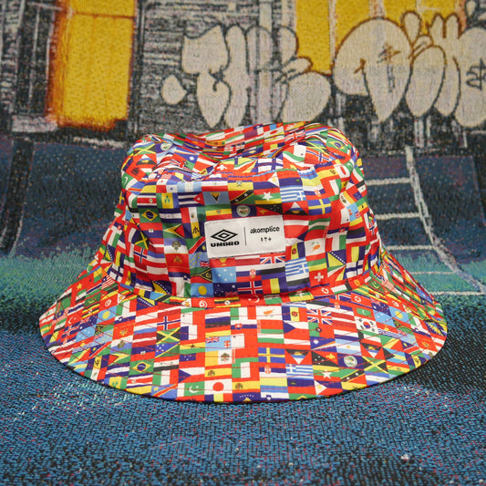 Umbro x Akomplice 'World Peace' Bucket Hat