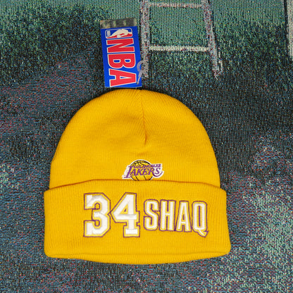 Vintage NBA La Lakers Shaq Beanie