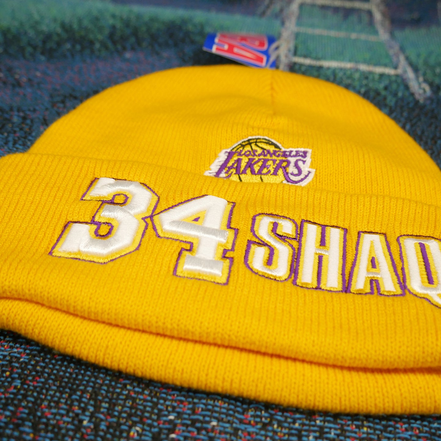 Vintage NBA La Lakers Shaq Beanie
