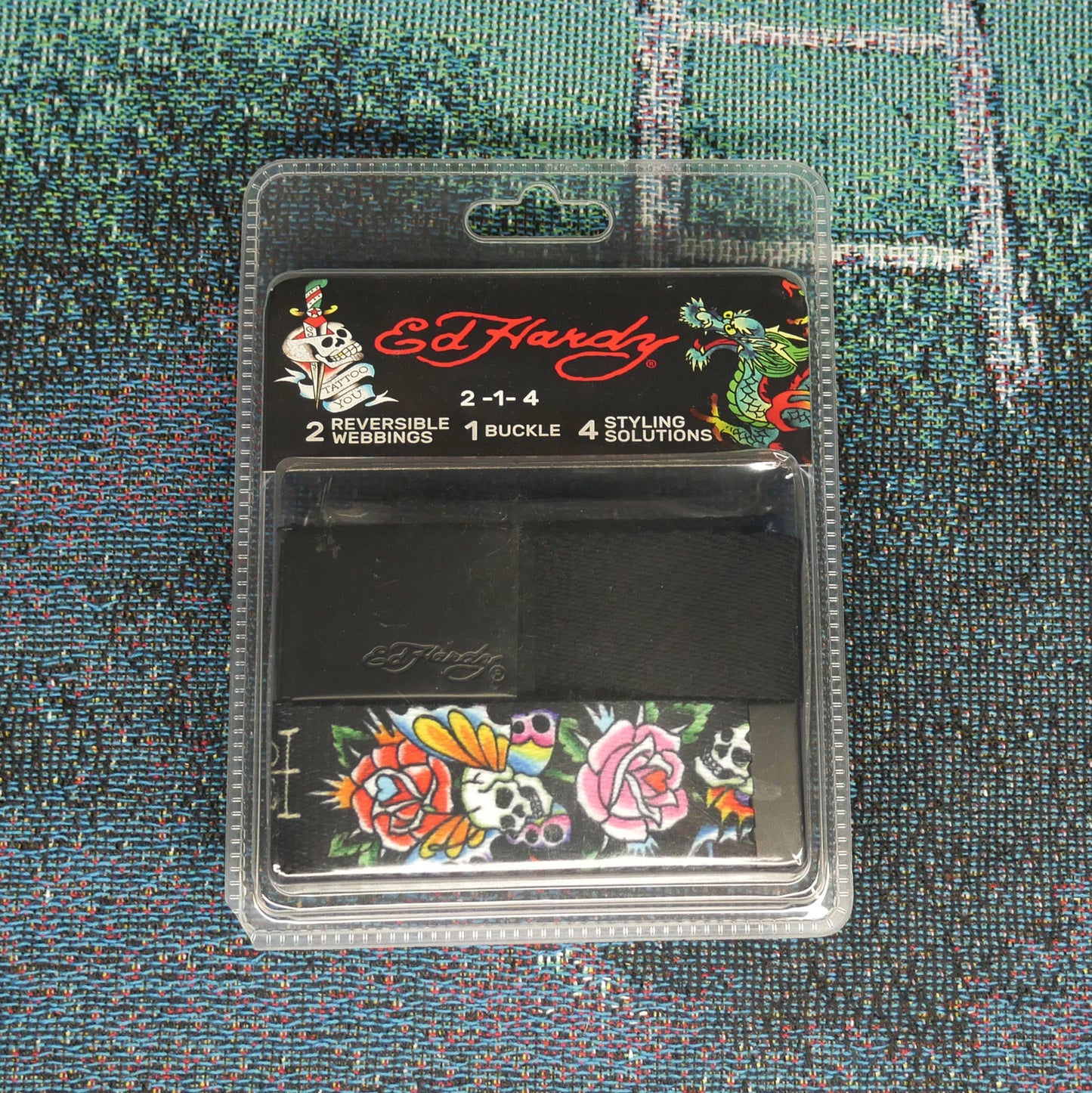 Ed Hardy Adjustable Belt Set