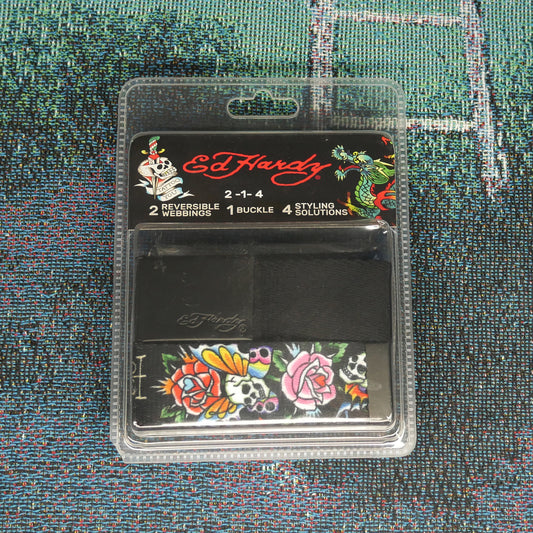 Ed Hardy Adjustable Belt Set