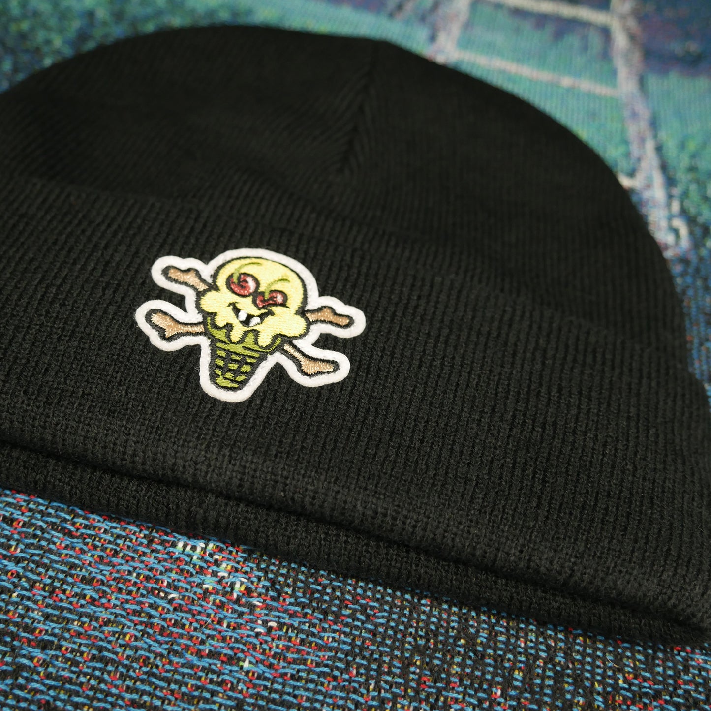 Icecream Bones Knit Cap