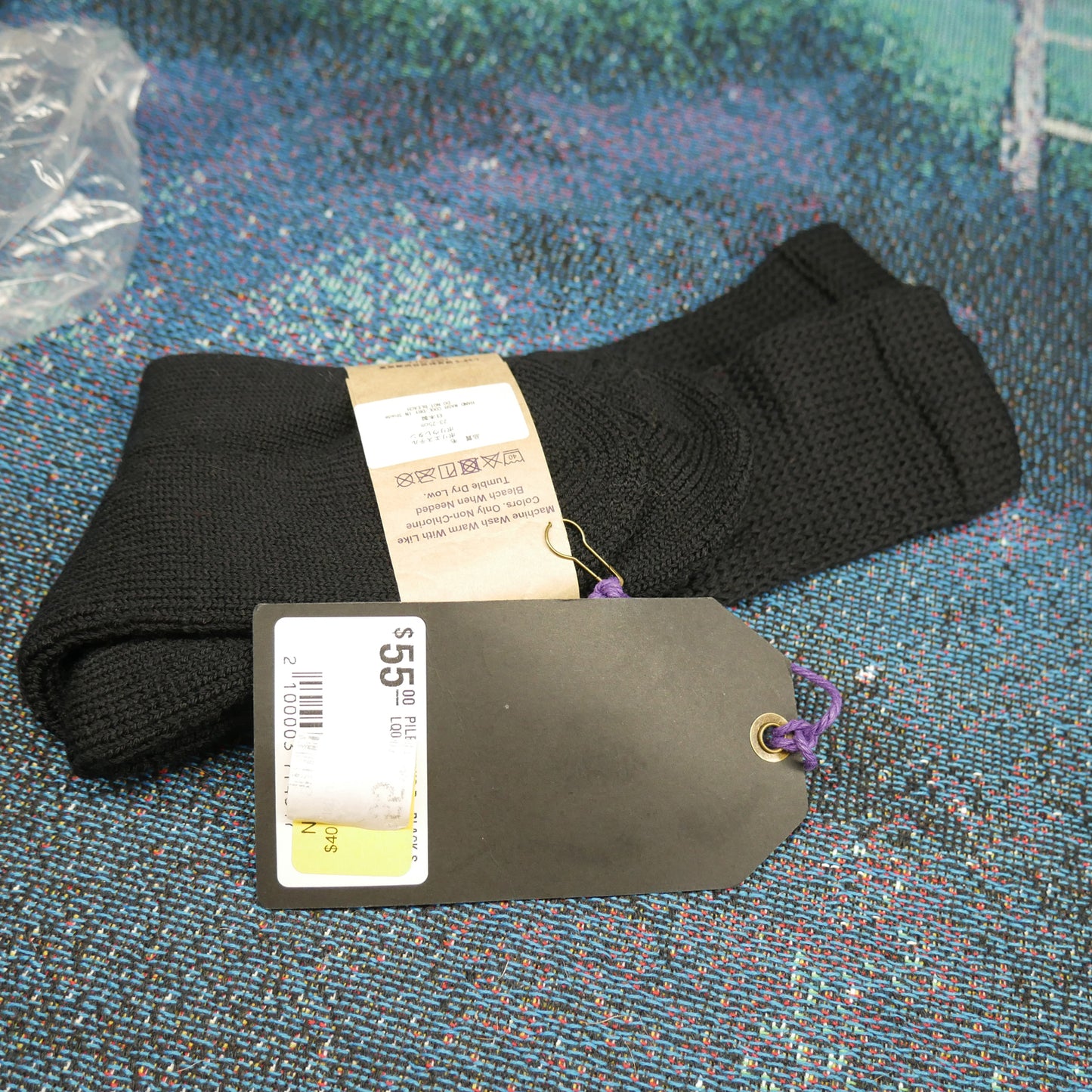 Needles Pile Socks