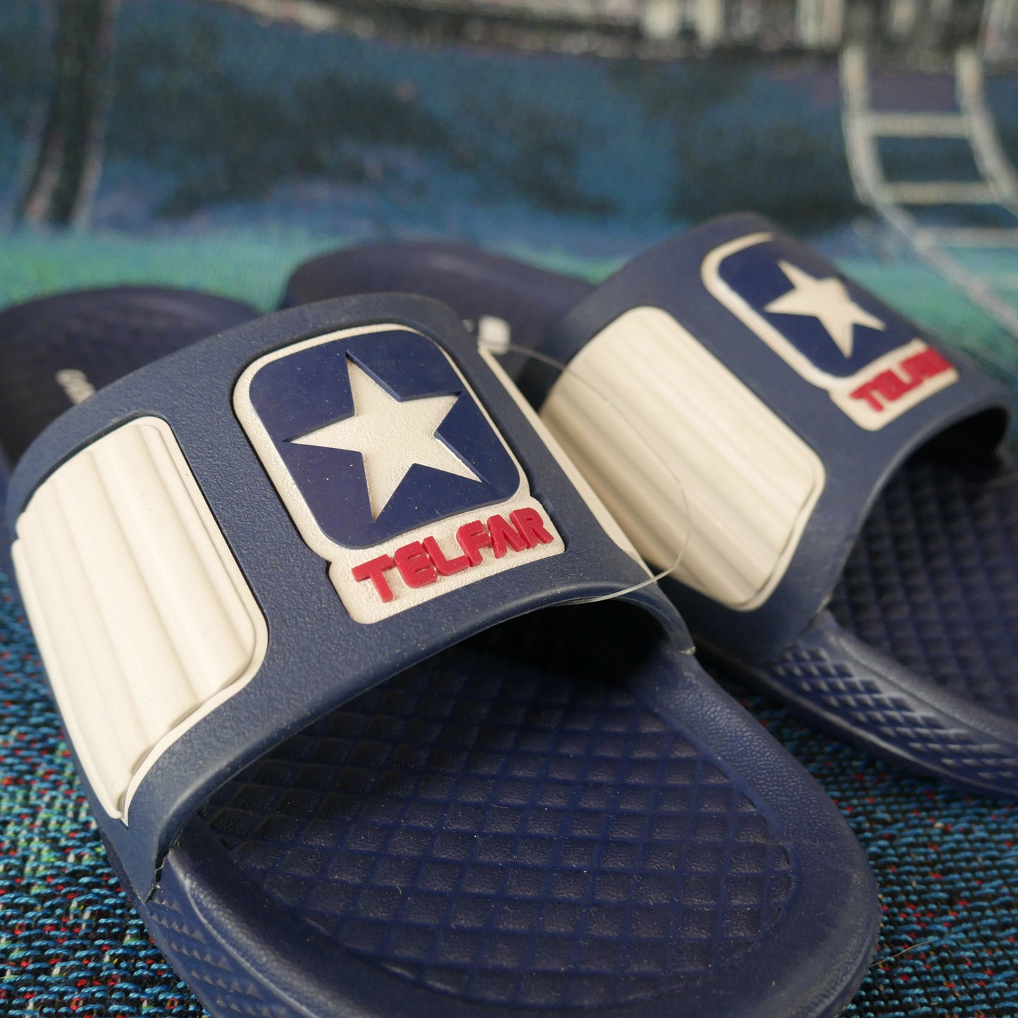Converse x Telfar Slide (Navy)