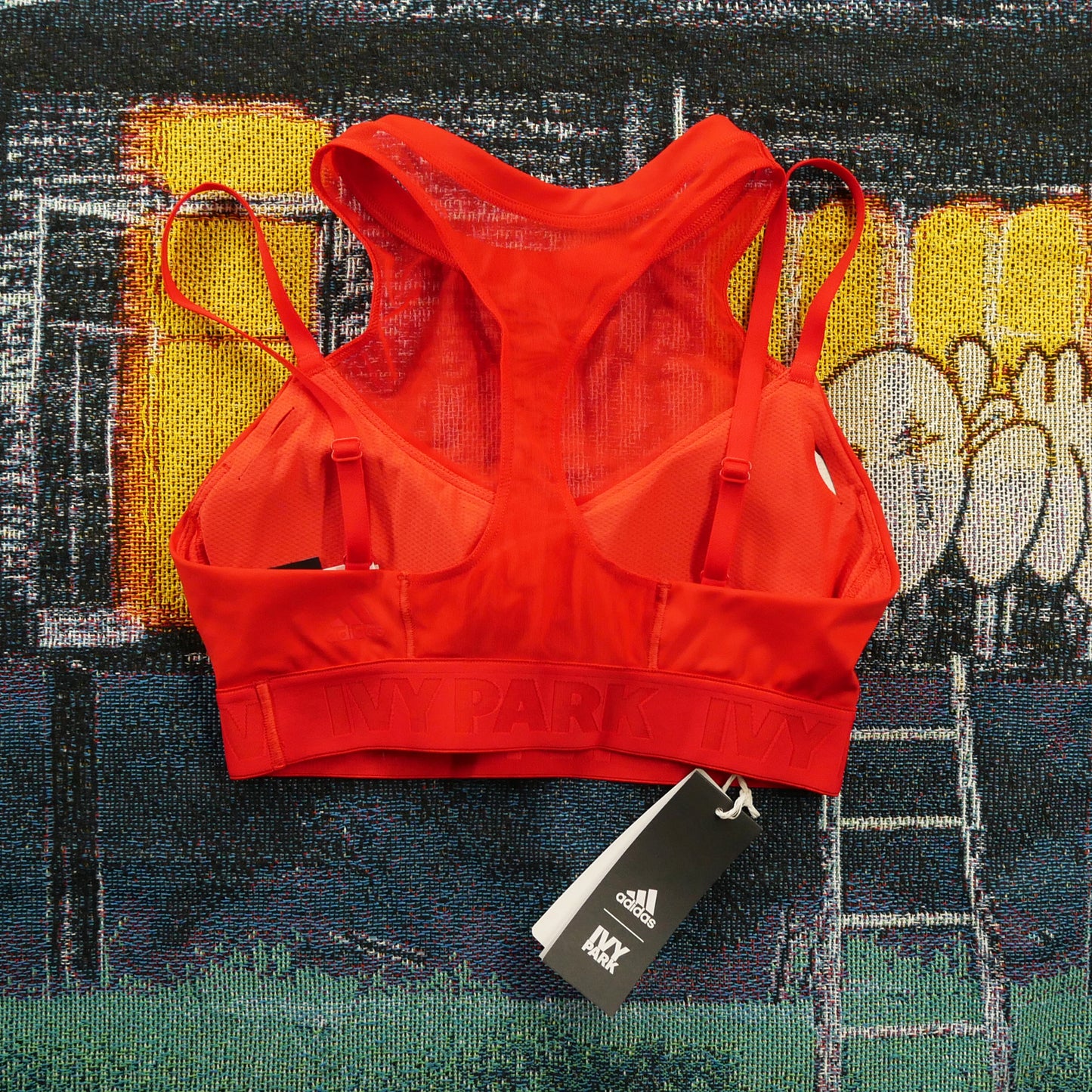 Adidas x Ivy Park High Neck Sheer Bra