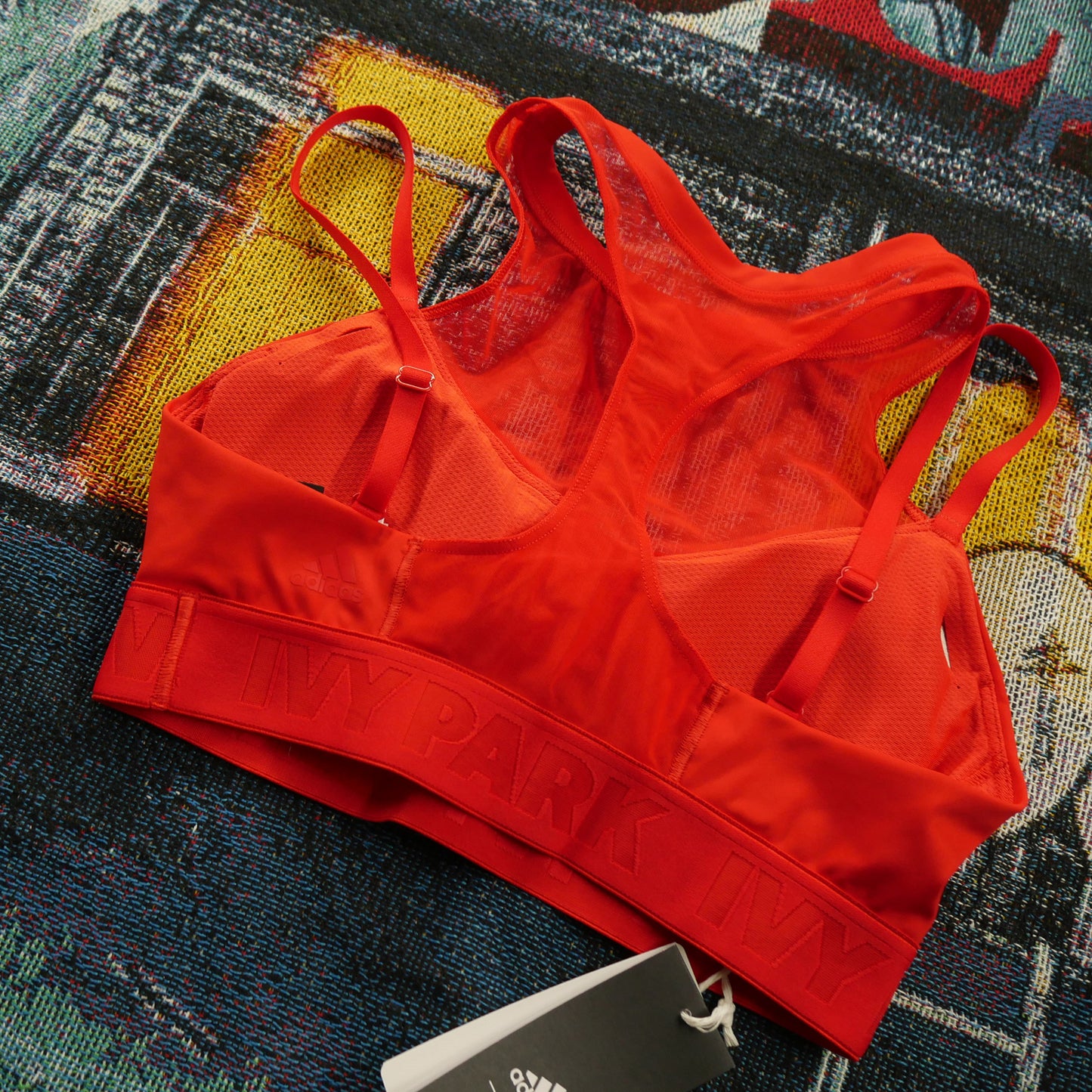 Adidas x Ivy Park High Neck Sheer Bra