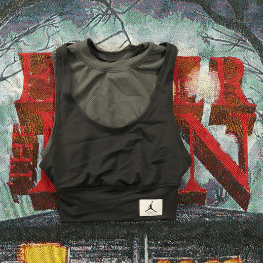 Jordan Essential Crop Top Jersey (Anthracite)