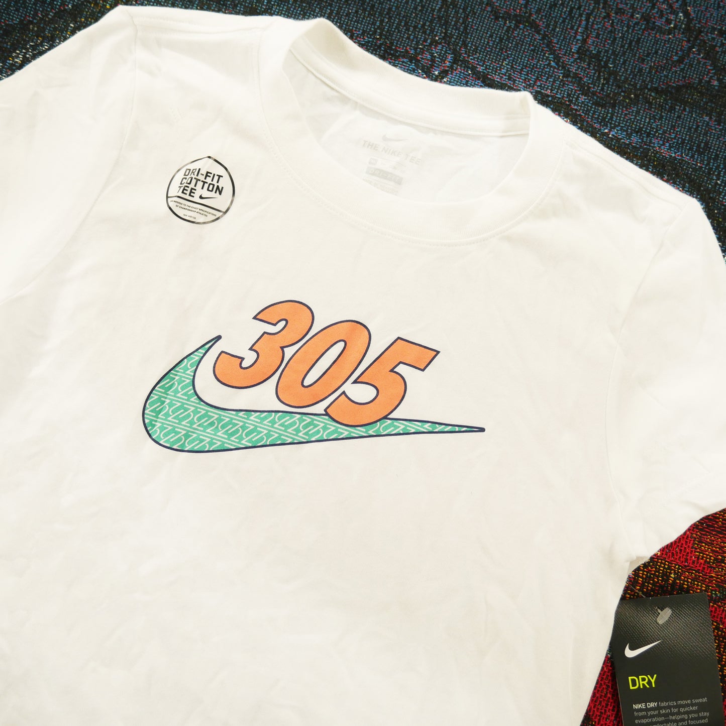 Nike 305 Dri-Fit Tee (White)